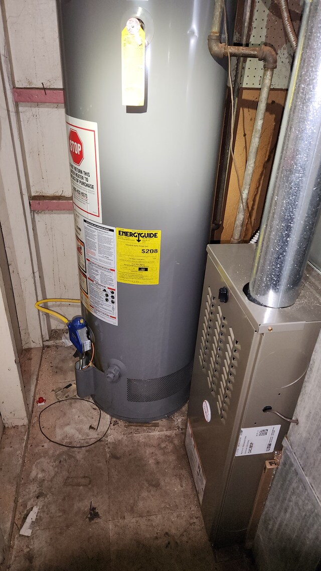 utilities with water heater