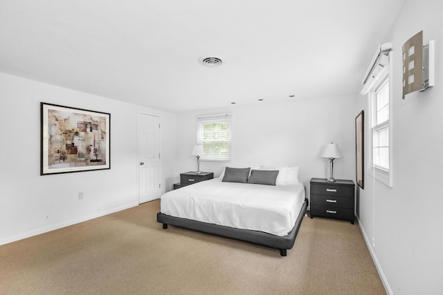 9696 Union Pier Rd, Union Pier, MI 49129 - bedroom with light carpet and baseboards
