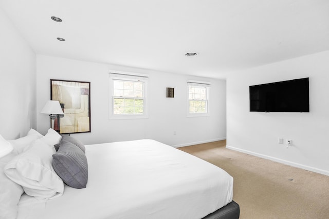 9696 Union Pier Rd, Union Pier, MI 49129 - bedroom featuring light carpet and baseboards