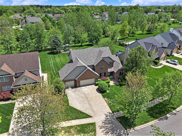 6317 Wilson Rd, Ann Arbor, MI 48108 - aerial perspective of suburban area