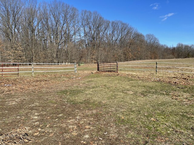 70255 51st St, Lawrence, MI 49064 - view of yard with fence and a rural view