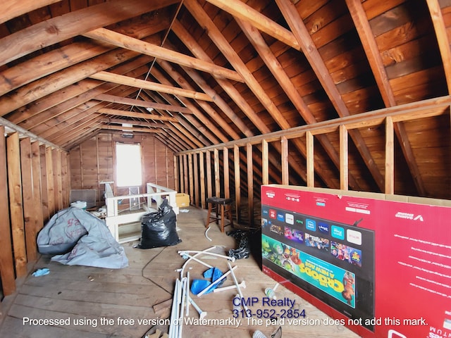 15876 Burt Rd, Detroit, MI 48223 - view of attic