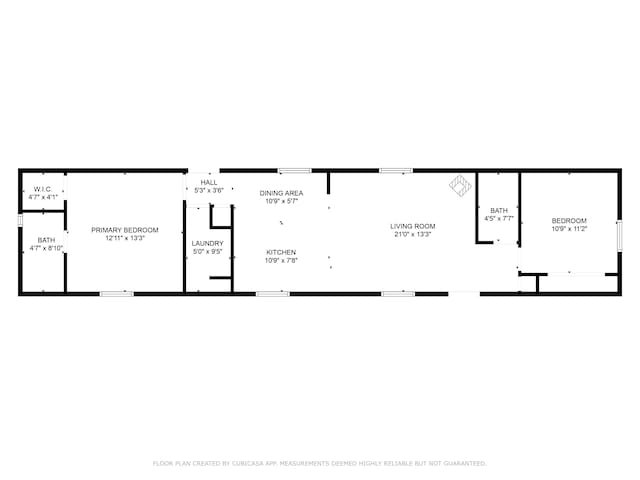 3867 Joseph St, Wellston, MI 49689 - home floor plan