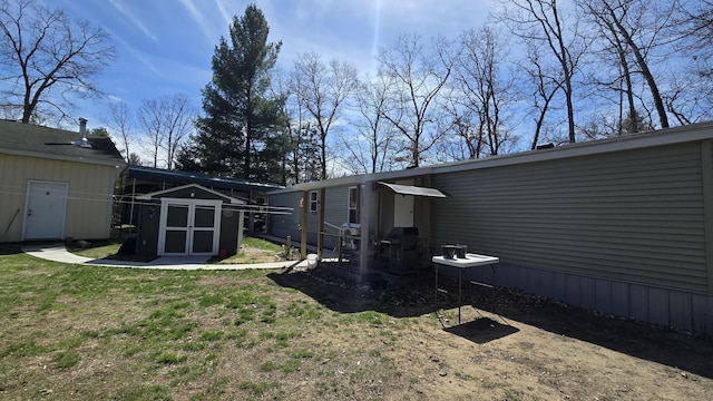 3867 Joseph St, Wellston, MI 49689 - view of yard