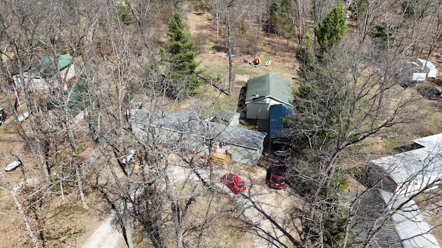 3867 Joseph St, Wellston, MI 49689 - view from above of property