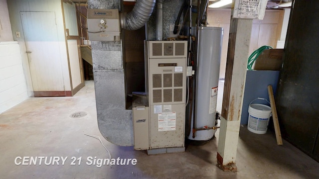 308 S Elm St, Saginaw, MI 48602 - utilities with water heater and heating unit