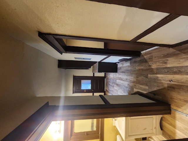 3491 Garland St, Detroit, MI 48214 - interior space featuring wooden walls