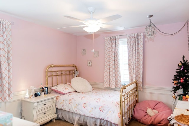 220 S Castell Ave, Rochester, MI 48307 - bedroom featuring a ceiling fan