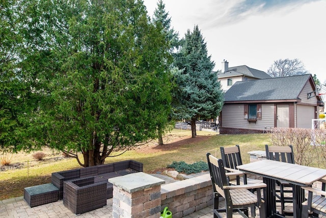 220 S Castell Ave, Rochester, MI 48307 - view of patio / terrace with outdoor dining space and outdoor lounge area
