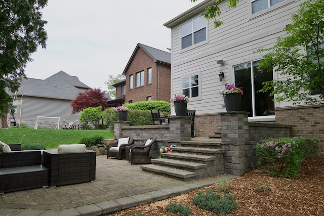 220 S Castell Ave, Rochester, MI 48307 - view of patio with outdoor lounge area