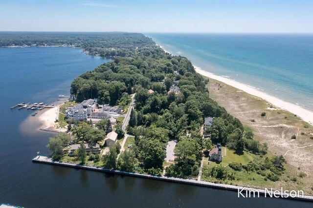 6195 Murray Rd, Whitehall, MI 49461 - aerial view with a water view