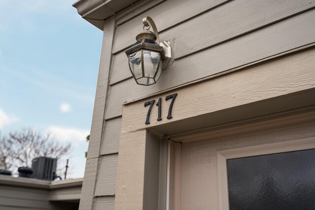 view of exterior details