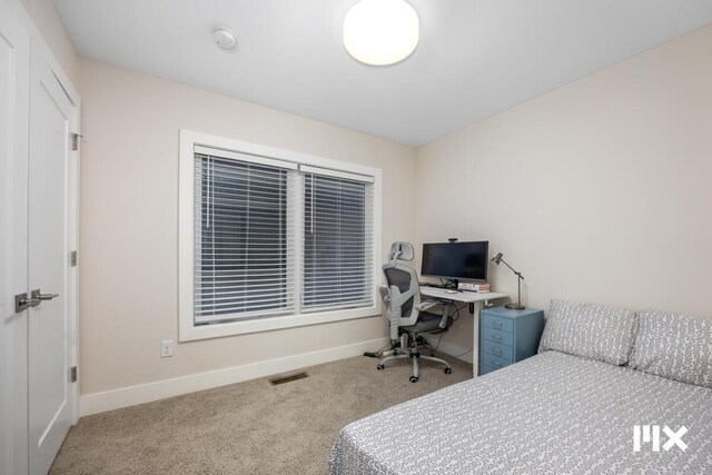 631 Fairview Ave NE Unit 3, Grand Rapids, MI 49503 - bedroom with visible vents, carpet floors, and baseboards