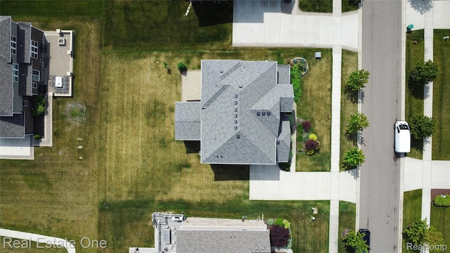 2959 Montgomery Cir, Walled Lake, MI 48390 - bird's eye view