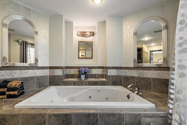 1270 John R Rd, Rochester Hills, MI 48307 - full bath with a whirlpool tub