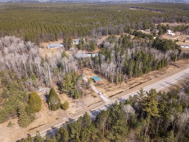 2340 Ryno Rd, Luzerne, MI 48636 - drone / aerial view featuring a view of trees