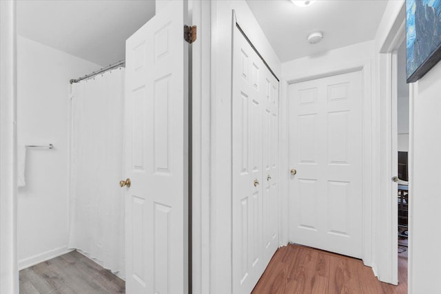 24975 Mayfair St, Flat Rock, MI 48134 - corridor with wood finished floors