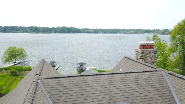 2634 Reeds Lake Ct SE, East Grand Rapids, MI 49506 - dock area with a water view