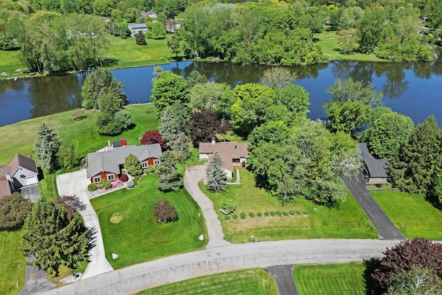 3380 Watersedge Dr, Brighton, MI 48114 - drone / aerial view of a nearby body of water