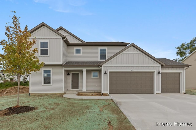 343 Seneca Ridge Dr Unit 40, Middleville, MI 49333 - view of front of house with an attached garage and driveway