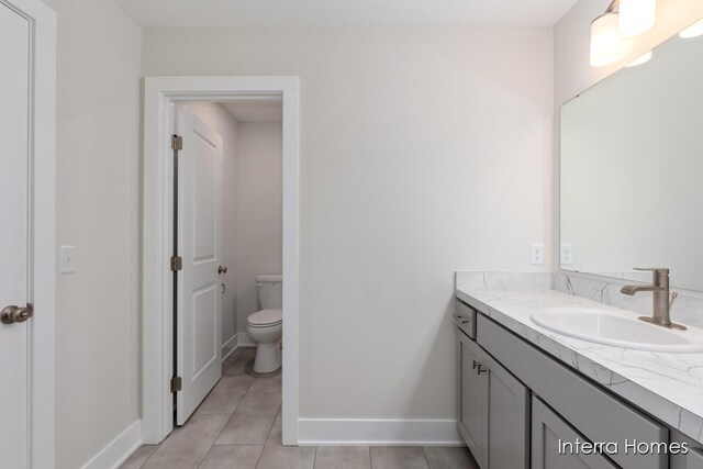 343 Seneca Ridge Dr Unit 40, Middleville, MI 49333 - bathroom featuring vanity and tile patterned floors