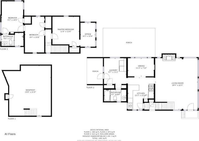 1200 Beach Dr, Holland, MI 49423 - floor plan / room layout