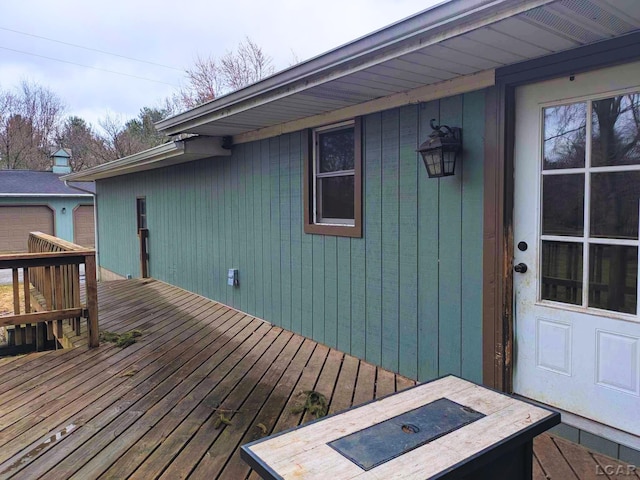 13936 Allen Rd, Clinton, MI 49236 - view of deck
