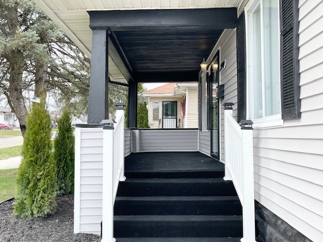 view of stairs