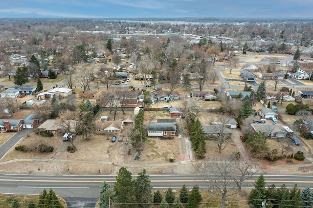 2174 Middlebelt Rd, West Bloomfield, MI 48324 - drone / aerial view with a residential view