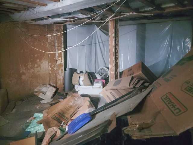 2251 Cortland St, Detroit, MI 48206 - view of unfinished below grade area
