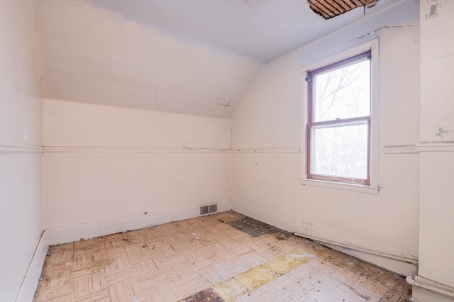 2251 Cortland St, Detroit, MI 48206 - additional living space with vaulted ceiling and visible vents