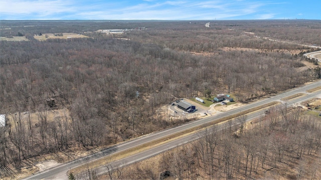 10172 US Highway 12, New Buffalo, MI 49117 - birds eye view of property with a view of trees