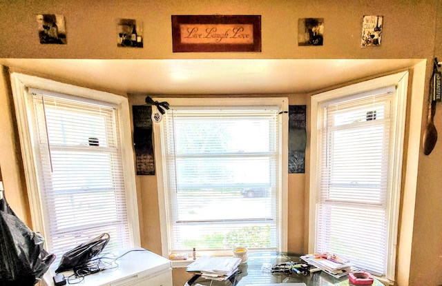 view of dining room