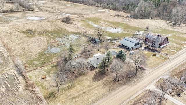 9448 Washburn Rd, Columbiaville, MI 48421 - drone / aerial view with a rural view