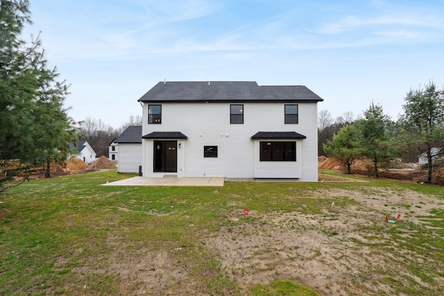 7865 Tessa Trl, Hudsonville, MI 49426 - back of property featuring a lawn and a patio