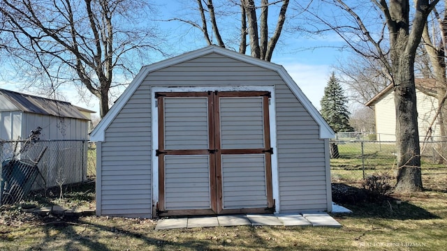 5393 Blaine Ave SE, Grand Rapids, MI 49508 - view of shed featuring fence
