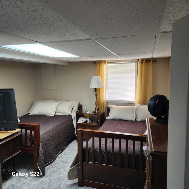 5393 Blaine Ave SE, Grand Rapids, MI 49508 - bedroom featuring a drop ceiling and carpet floors