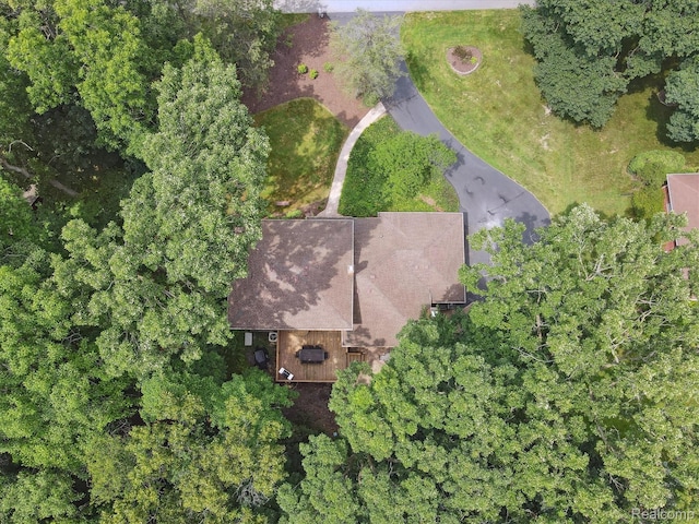 2915 Hillendale Dr, Rochester Hills, MI 48309 - aerial view of property's location