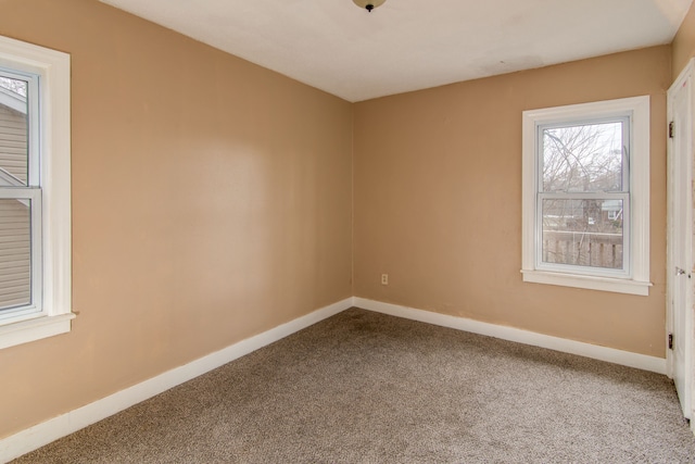 16917 Griggs St, Detroit, MI 48221 - unfurnished room with baseboards and carpet floors