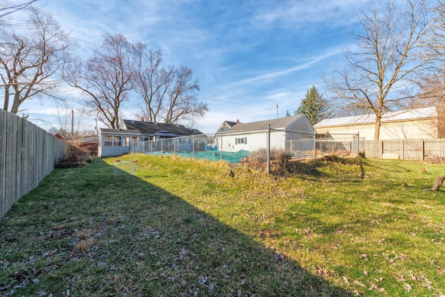3803 Miller Rd, Kalamazoo, MI 49001 - view of yard with a swimming pool