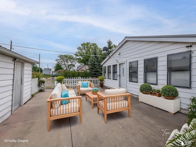 20212 Northline Rd, Taylor, MI 48180 - view of patio featuring outdoor lounge area