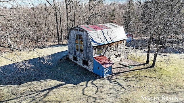 2620 36th St, Allegan, MI 49010 - aerial view with a view of trees