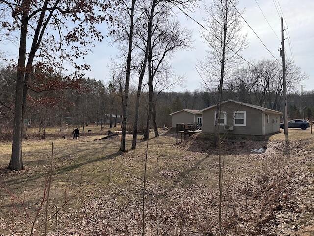 8034 N Johnson Rd, Irons, MI 49644 - view of yard