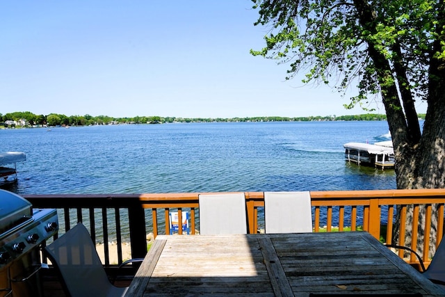 9638 Main St, Whitmore Lake, MI 48189 - dock area with a water view