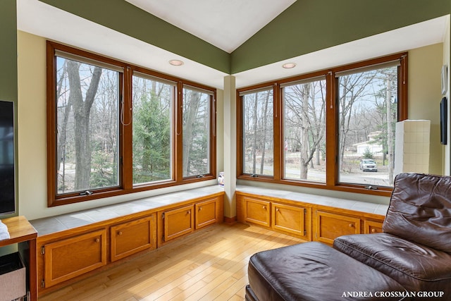 sunroom with a healthy amount of sunlight