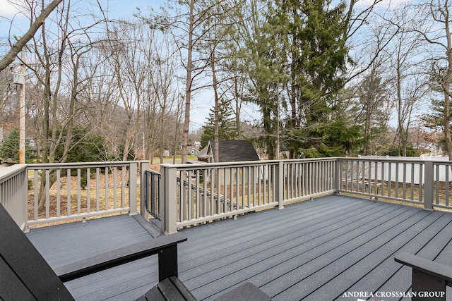 view of deck