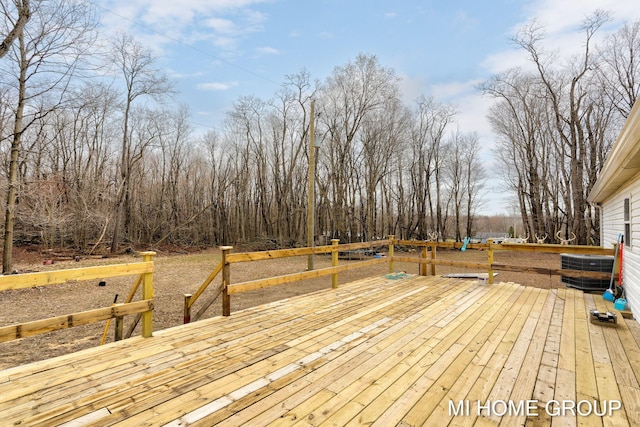 13879 49th St, Grand Junction, MI 49056 - view of deck