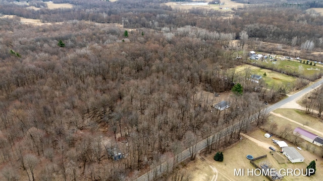 13879 49th St, Grand Junction, MI 49056 - drone / aerial view with a forest view