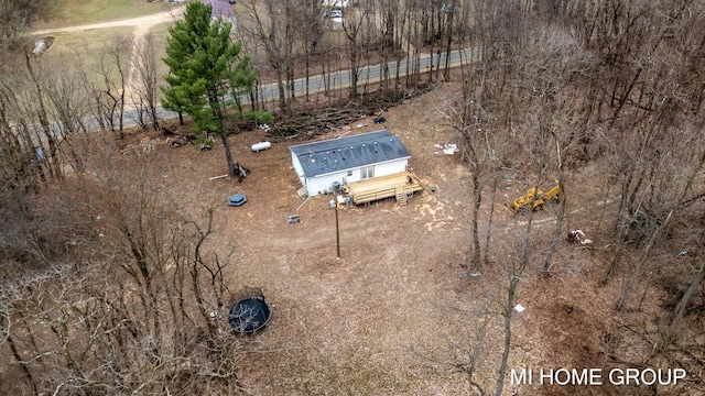 13879 49th St, Grand Junction, MI 49056 - drone / aerial view