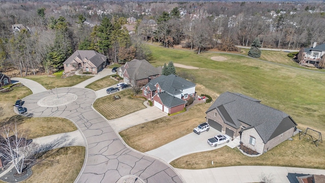 1615 Royal Birkdale Dr, Oxford, MI 48371 - birds eye view of property